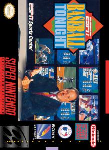 Постер ESPN Baseball Tonight для SNES
