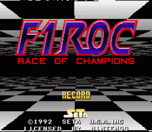 F1ROC: Race of Champions