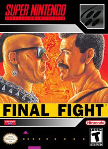 Постер Final Fight для SNES