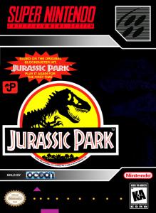 Постер Jurassic Park для SNES