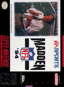 Постер Madden NFL '94 для SNES