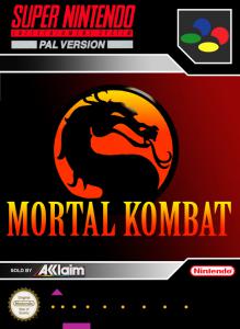Постер Mortal Kombat для SNES