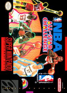 Постер NBA All-Star Challenge для SNES