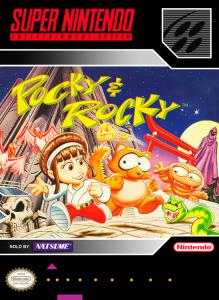 Постер Pocky & Rocky для SNES
