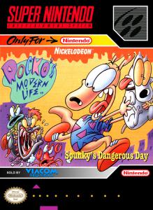 Постер Rocko's Modern Life: Spunky's Dangerous Day для SNES