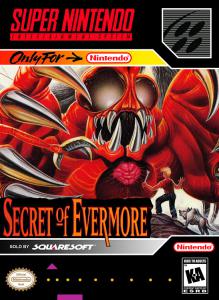 Постер Secret of Evermore для SNES