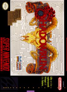 Постер Shadowrun для SNES