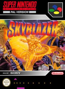 Постер Skyblazer для SNES