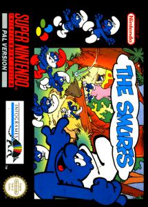 Постер The Smurfs для SNES