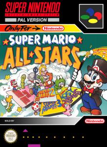 Постер Super Mario All-Stars для SNES