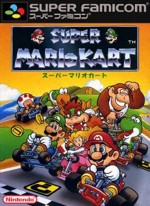 Постер Super Mario Kart для SNES