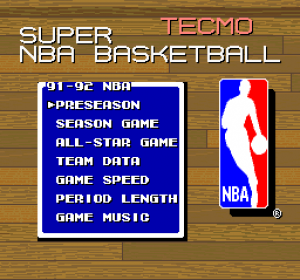 Tecmo NBA Basketball