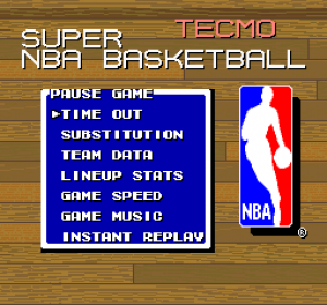 Tecmo Super NBA Basketball