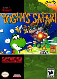 Постер Yoshi's Safari для SNES