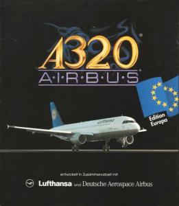 Постер A320 Airbus для DOS