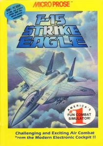 Постер F-15 Strike Eagle для DOS