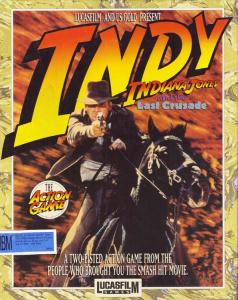 Постер Indiana Jones and the Last Crusade: The Action Game для DOS