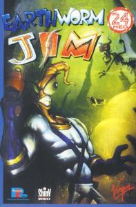 Постер Earthworm Jim для DOS