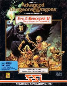 Постер Eye of the Beholder 2: The Legend of Darkmoon для DOS