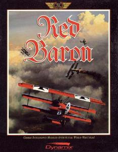 Постер Red Baron для DOS