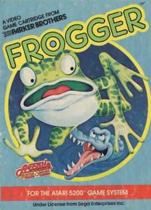 Постер Frogger для DOS