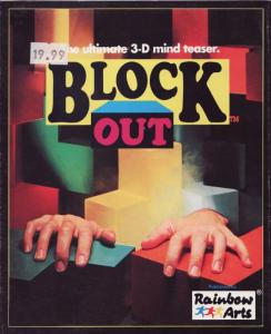 Постер Blockout для DOS