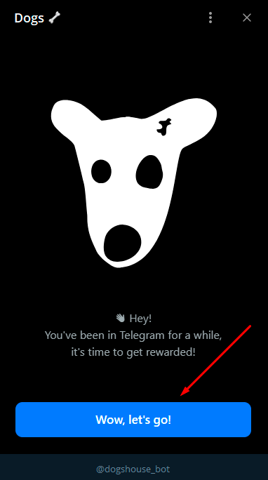 Wow, lets go - doghouse telegram bot