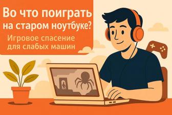 Во что поиграть на старом ноутбуке или слабом офисном ПК?