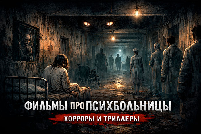 Фильмы про психбольницы: хорроры и триллеры