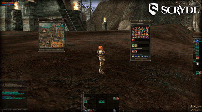 Scryde — независимая MMORPG с десятилетней историей