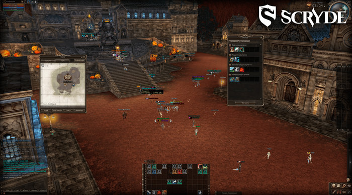 Scryde — независимая MMORPG с десятилетней историей