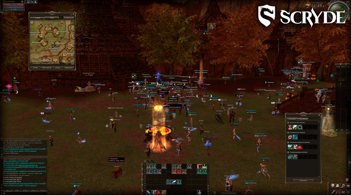 Scryde — независимая MMORPG с десятилетней историей