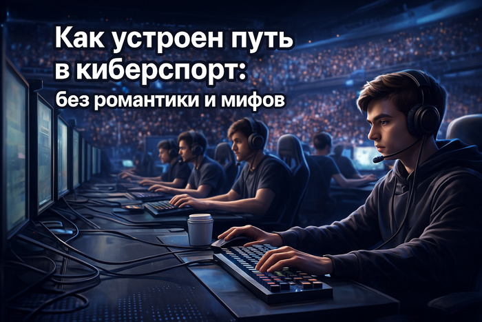 Как работает киберспорт изнутри: путь игрока и какие требования