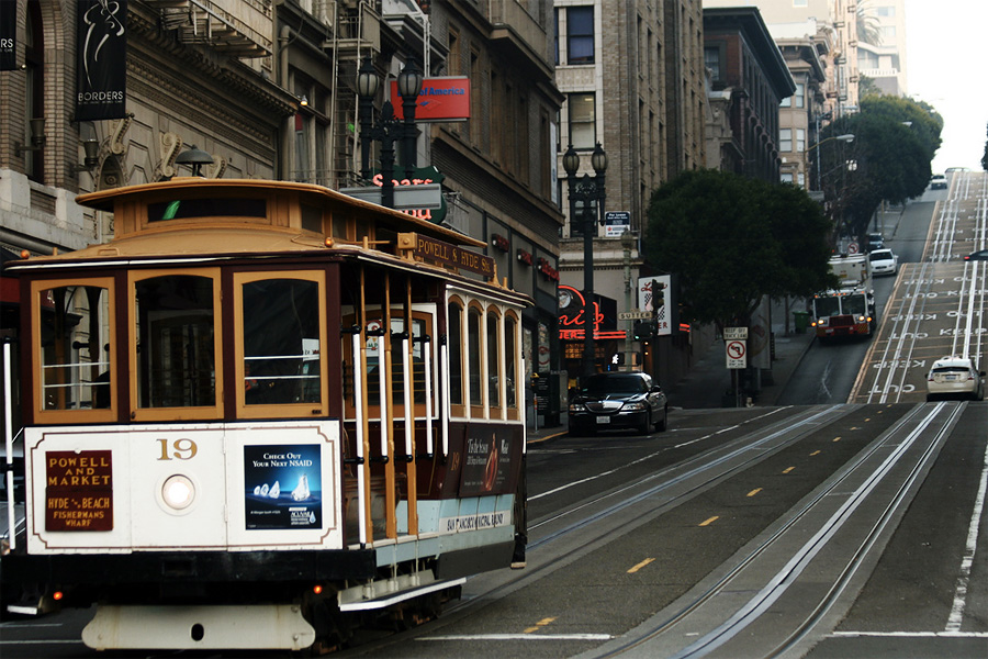 Трамвайчики в Сан-Франциско