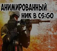 Анимированный ник в КС ГО