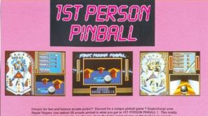1st Person Pinball (Arcade, 1989 год)