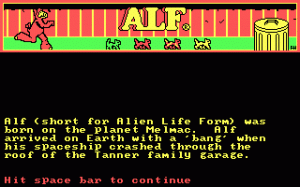 ALF: The First Adventure