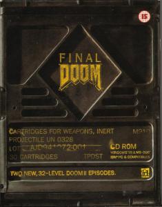 Постер Final DOOM для DOS