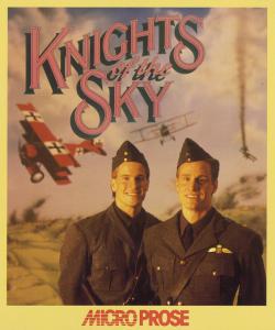 Постер Knights of the Sky для DOS