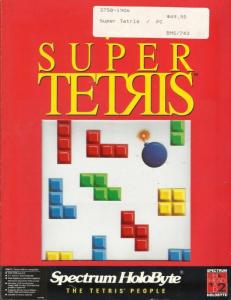 Постер Super Tetris для DOS