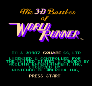3-D WorldRunner