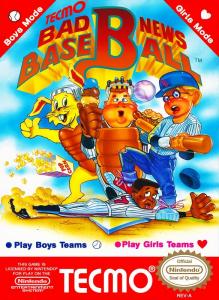 Постер Bad News Baseball для NES