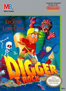 Постер Digger T. Rock: Legend of the Lost City для NES