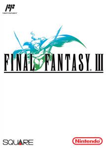 Постер Final Fantasy III для NES