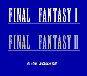 Final Fantasy I•II