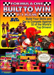 Постер Formula One: Built to Win для NES