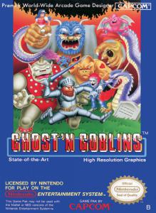 Постер Ghosts 'N Goblins для NES