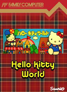 Постер Hello Kitty World для NES