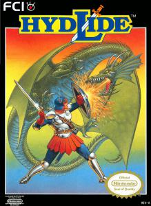 Постер Hydlide для NES