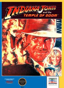 Постер Indiana Jones and the Temple of Doom для NES